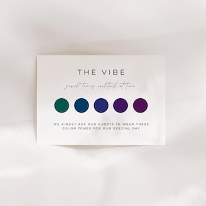 Wedding Guest Attire Template with Wedding Dress Code | MORGAN Collection