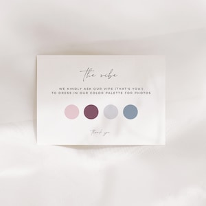 Wedding Guest Attire Template with Wedding Dress Code for VIPs | MORGAN Collection