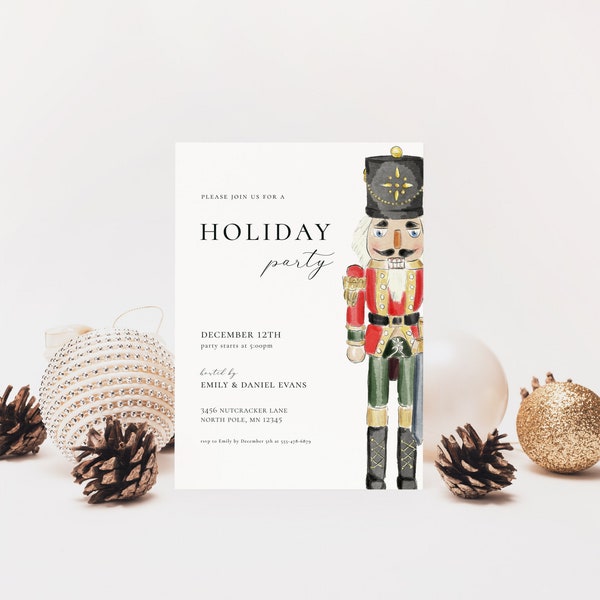 Nutcracker Invitation - Etsy