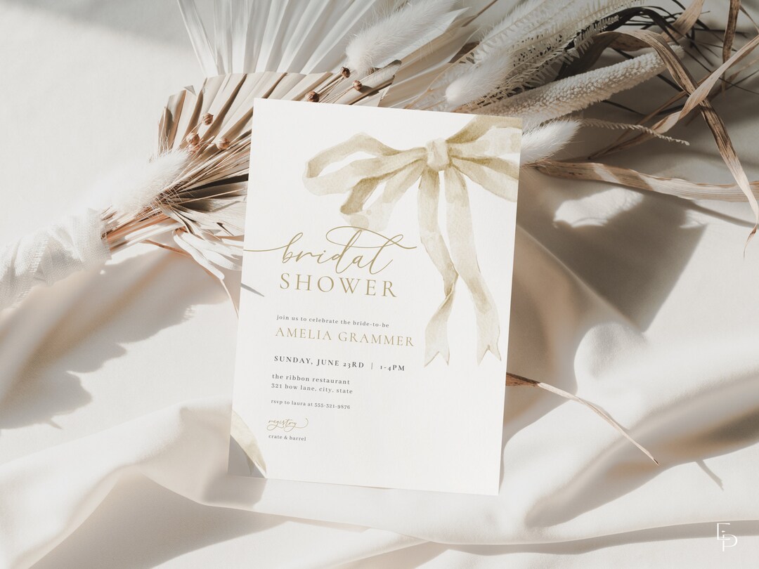 30 Inviti Per Bridal Shower A Tema Coriandoli Oro – Formato 13x18 Cm, Da Compilare, In Bianco