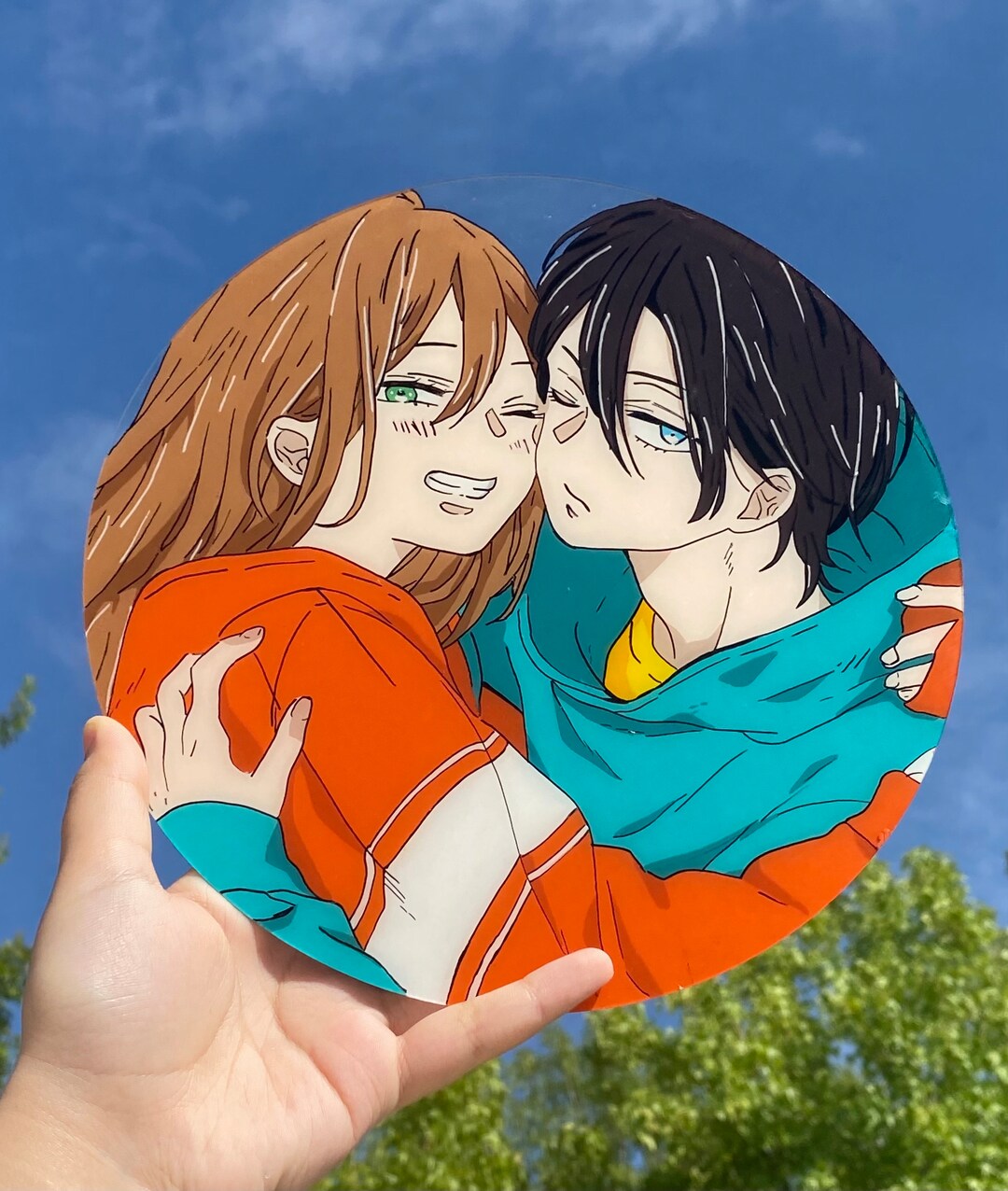 Anime Plexiglass Painting Etsy