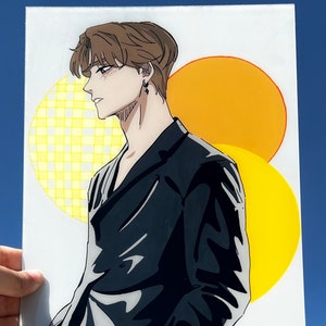 Manhwa plexiglass painting (free gift with any purchase)