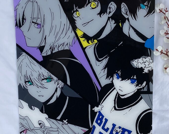 Anime Plexiglass Painting Etsy