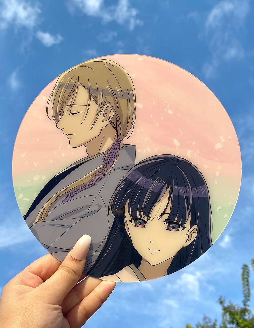 Anime Plexiglass Painting Etsy