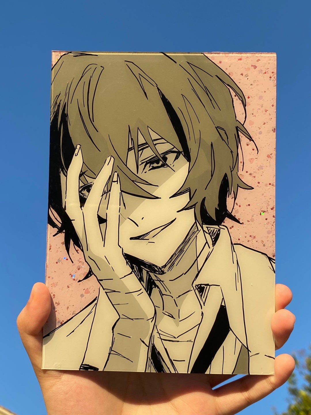 Anime Plexiglass Painting Etsy