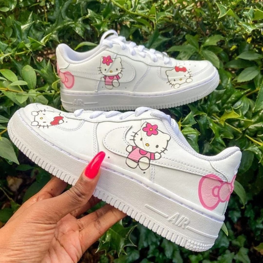 custom air force 1 hello kitty
