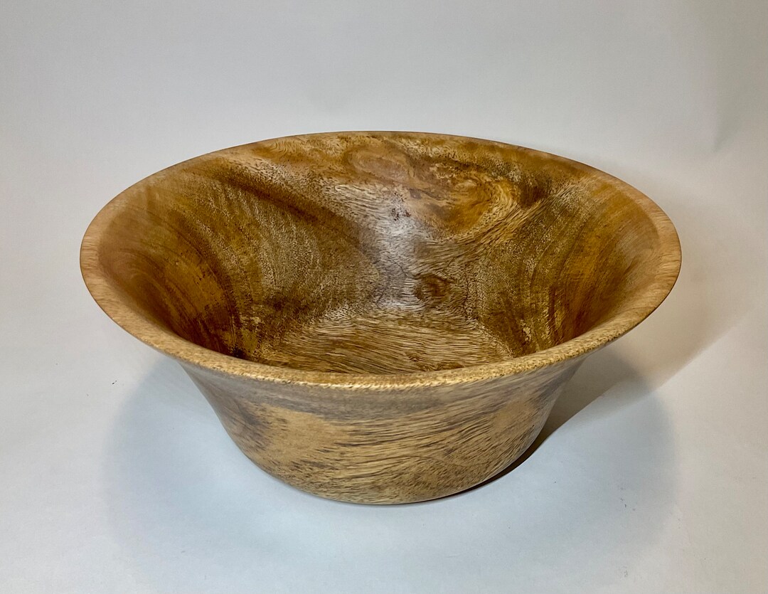 Mango Wood Salad Bowl Made in Hawaii by Element One Designs Etsy