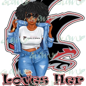 This Girl Loves Her Falcons