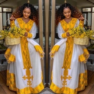 Ethiopian Leggings, Habesha Leggings, Ethiopian Clothing, Habesha