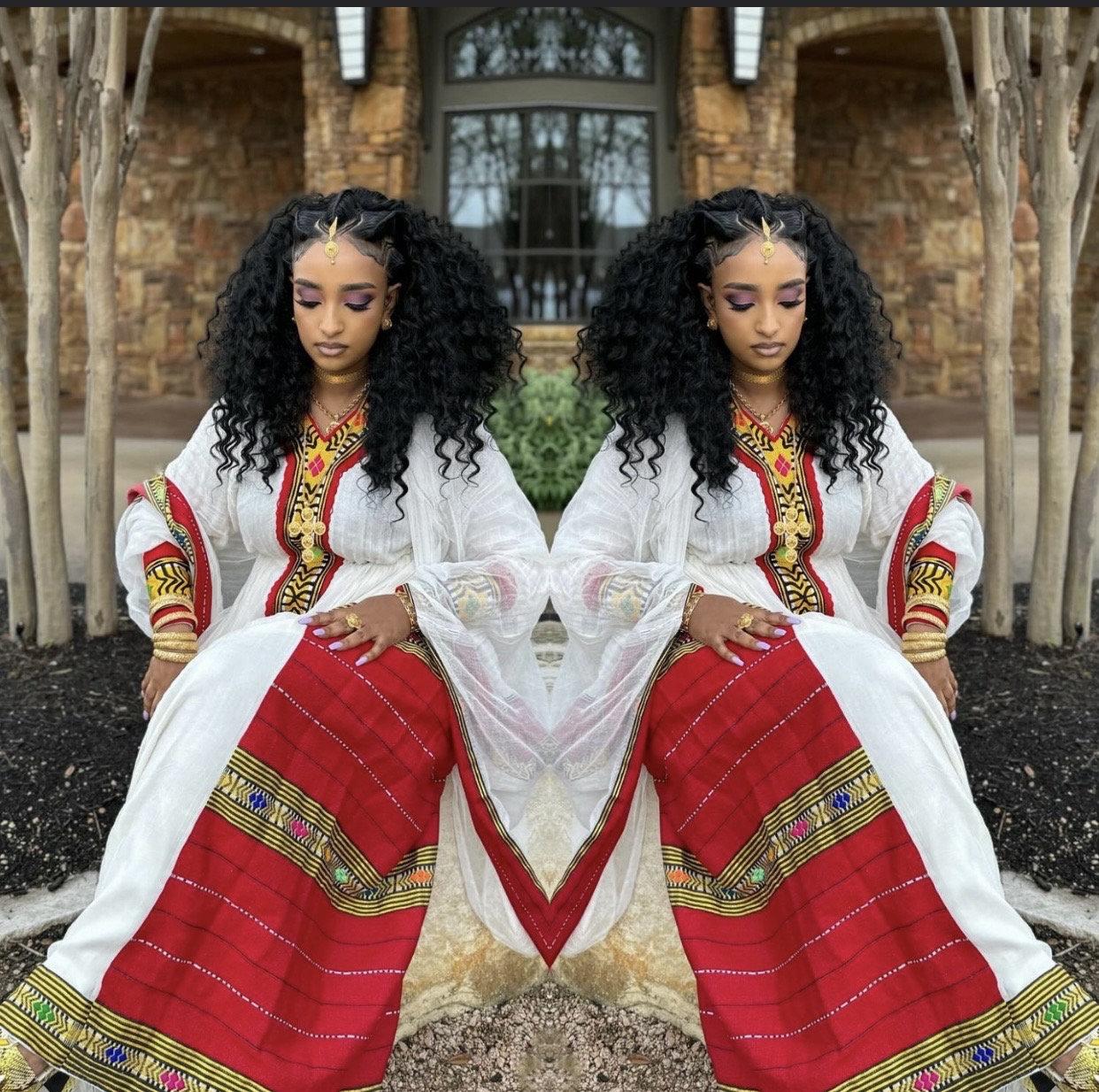 Glamorous Habesha Kemis: Ethiopian Wedding Dress Ireland
