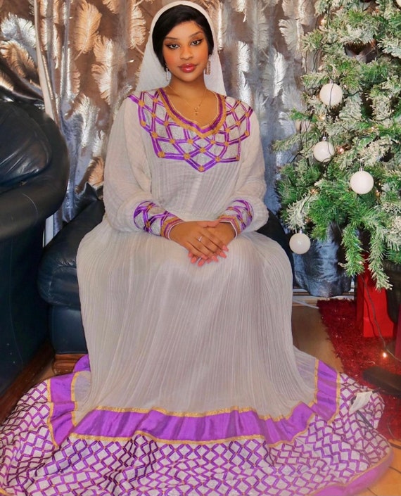 Ethiopian old traditional dress cheap