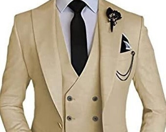 Men Wedding Suit , Men Wedding Clothing , Groom Wedding Wear , Suit For Gift , Groomsmen Suits