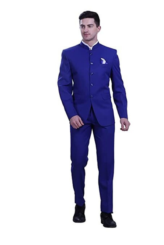 Buy Sherwani Jodhpuri Achkan Bandhgala Suit Man Kurta Churidar Royal  Designer for Man Jacket Indian Wedding Indowestern Coat Online in India -  Etsy