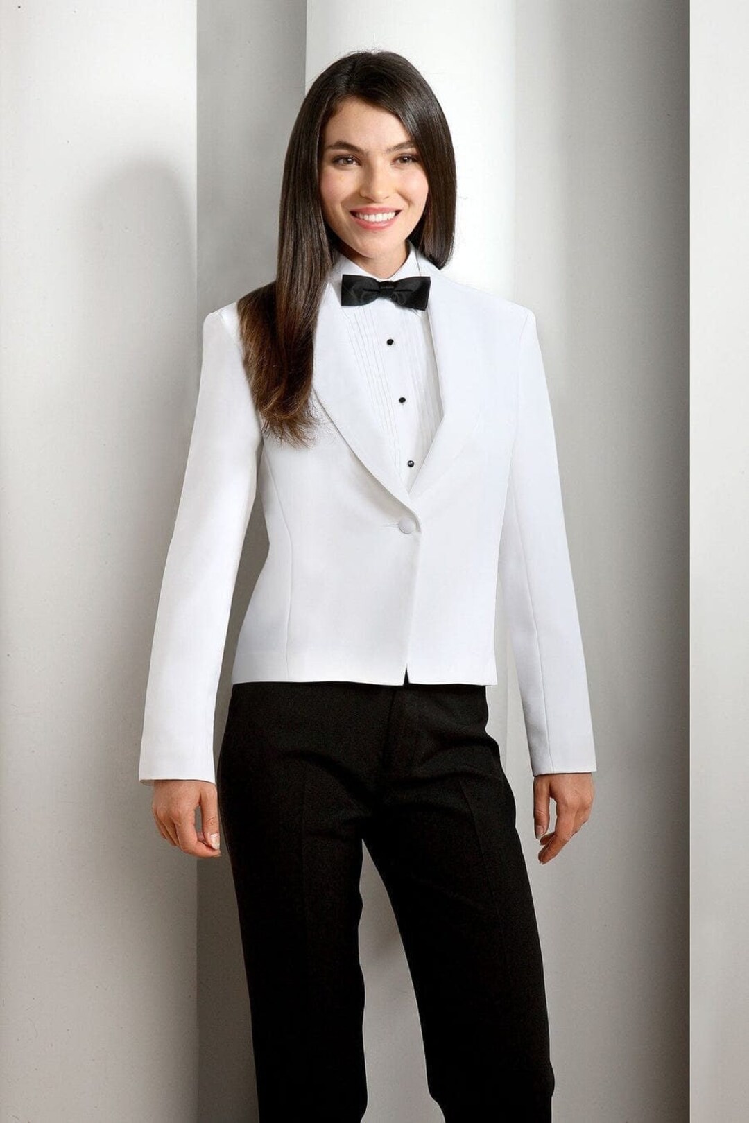 Womens white shop tuxedo blazer