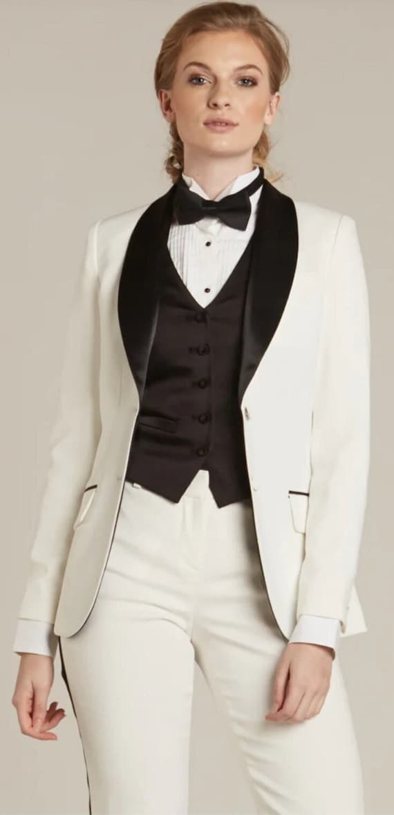 Womens 3 Piece Suits Set Bridesmaid Prom 1920s Ladies Blazer Dress