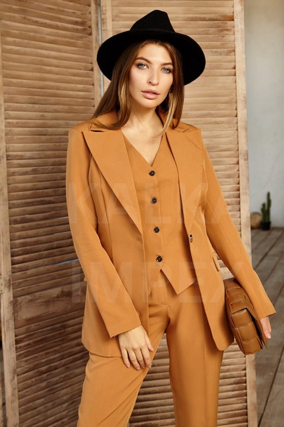 Women 3 Piece Suit Sets Wedding Tuxedo Suit Women s Suits Outdoor