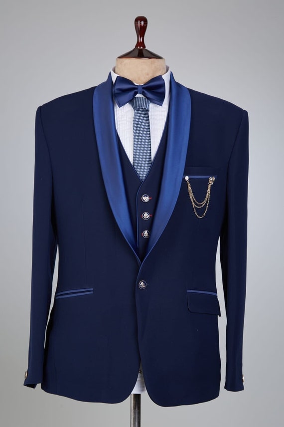 Blue Men's Suits