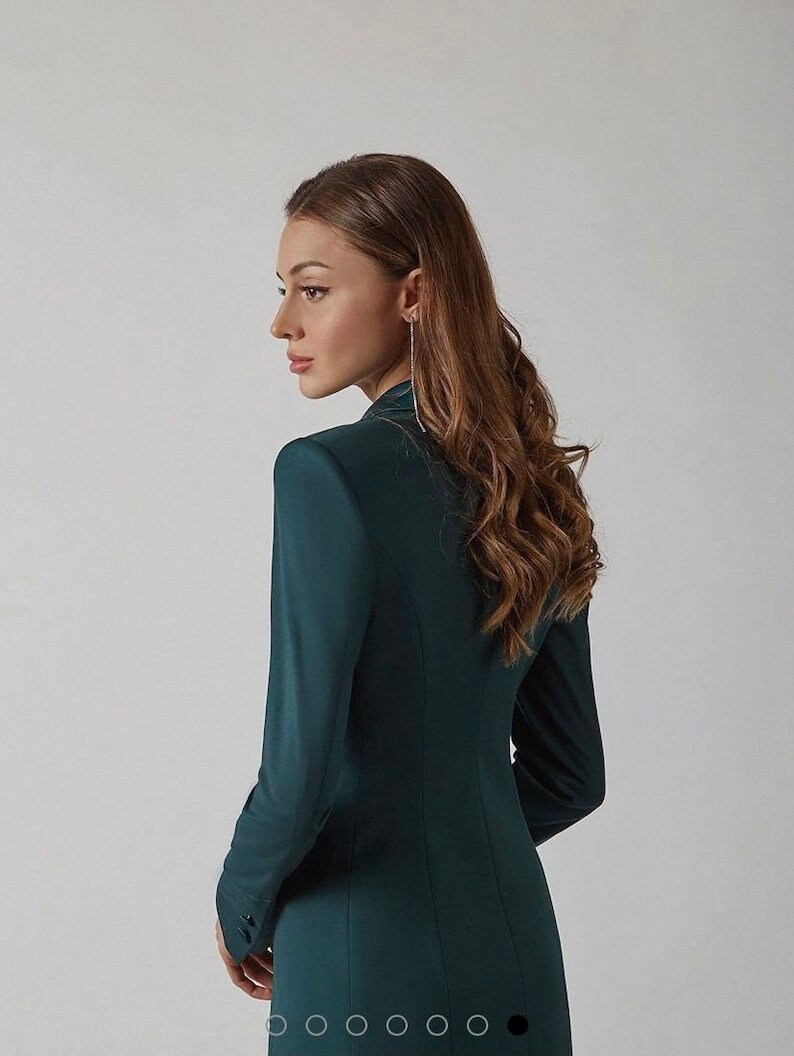 Emerald Green 3 Piece Suits for Women Women's Suit Set Etsy