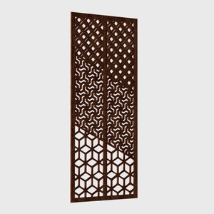 Geometric Partition Board Pattern: CNC Machining File (Digital Download)