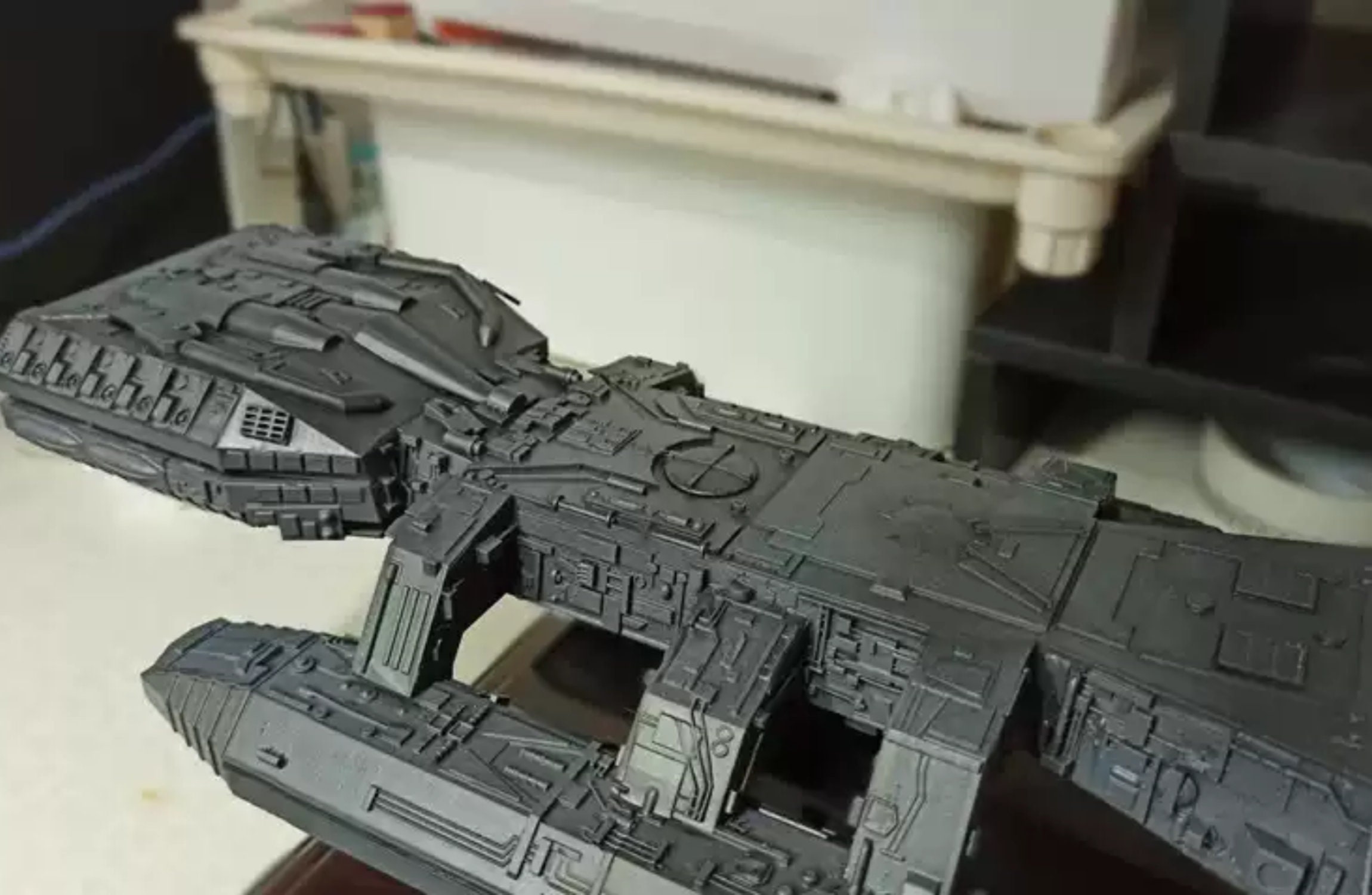 Battlestar Galactica 3D Printed Modelcommand the - Etsy UK