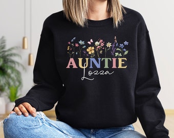 New Auntie Sweatshirt, Gift For Auntie, Auntie Gifts, Sister in law gift, Aunt Shirt, Gift for Sister, Aunt Pregnancy Announcement Shirt