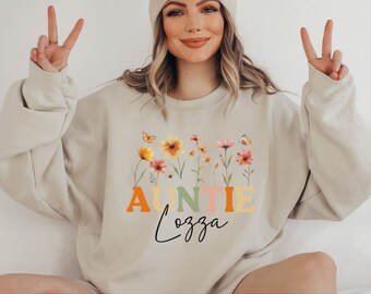 New Auntie Sweatshirt, Gift For Auntie, Auntie Gifts, Sister in law gift, Aunt Shirt, Gift for Sister, Aunt Pregnancy Announcement Shirt