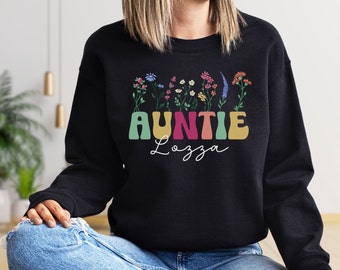 New Auntie Sweatshirt, Gift For Auntie, Auntie Gifts, Sister in law gift, Aunt Shirt, Gift for Sister, Aunt Pregnancy Announcement Shirt