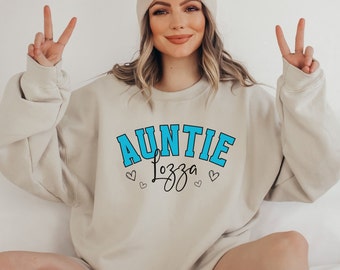 New Auntie Sweatshirt, Gift For Auntie, Auntie Gifts, Sister in law gift, Aunt Shirt, Gift for Sister, Aunt Pregnancy Announcement Shirt