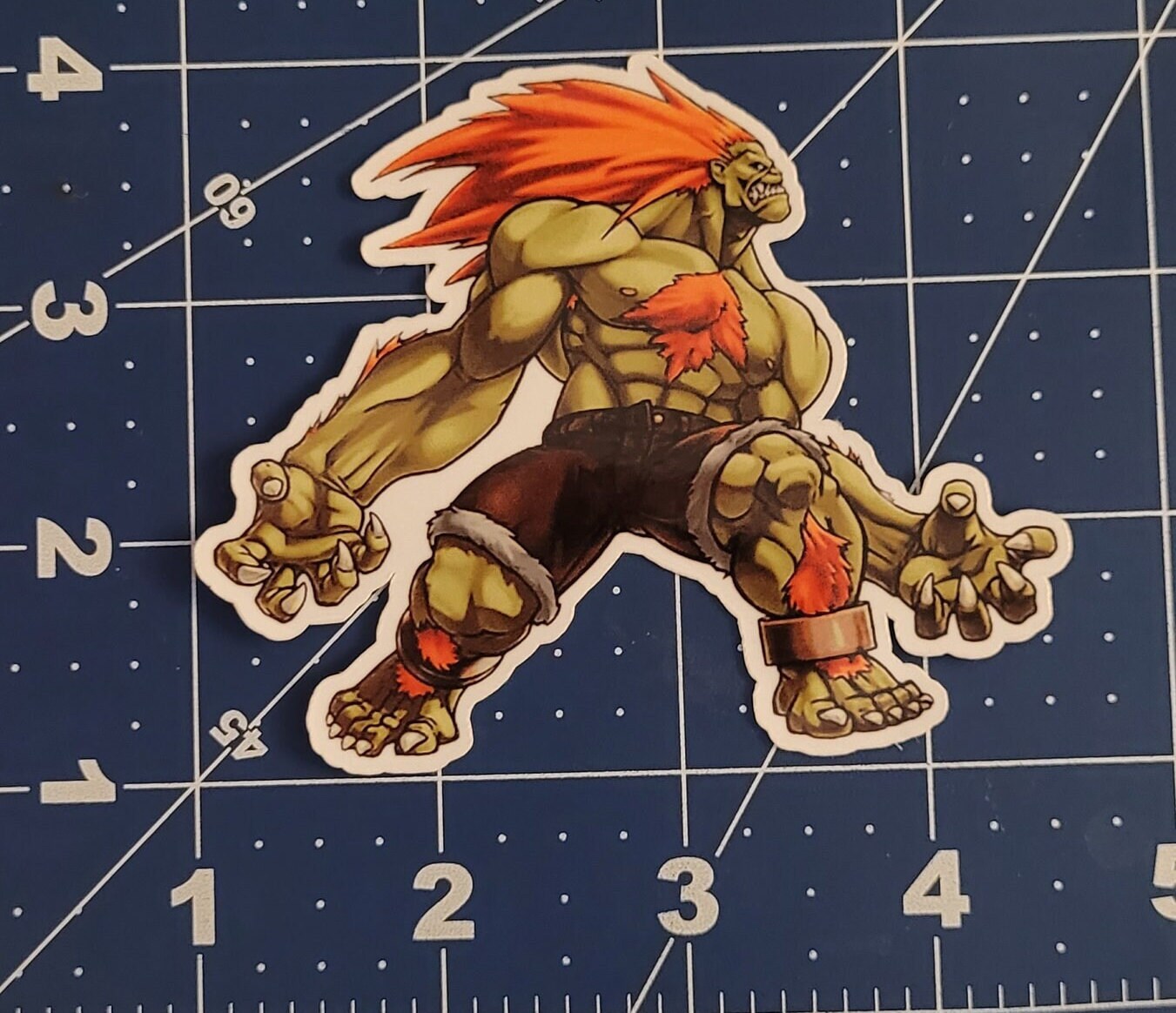 Retro 4 Pcs Die Cut Vinyl Sticker Bundle NOW Includes Blanka Capcom ...