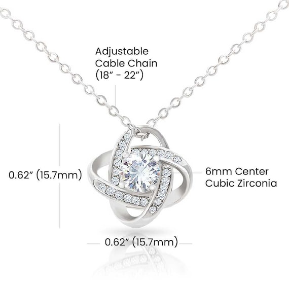 Collana Mum To Be Con Zirconia: Regalo Per Mamma Incinta, Con Biglietto E Rosa