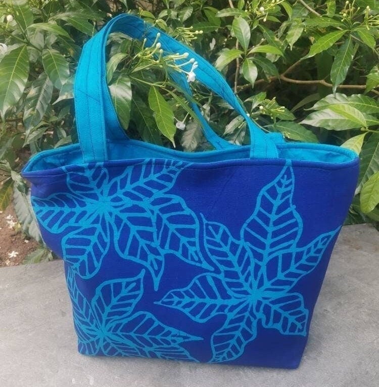 Tote top bag batik