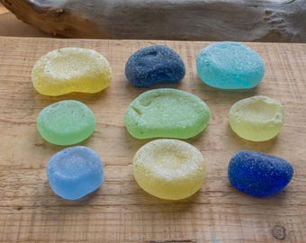 Bottoms. Genuine sea glass. A323