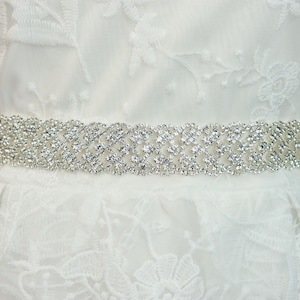 Minimalist belt, Rhinestone belt, Bridal belt, Silver belt, Wedding belt, Bridesmaid belt, Bridal vine belt, Wedding dress belt