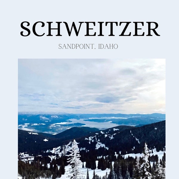 Schweitzer Ski Resort Print!