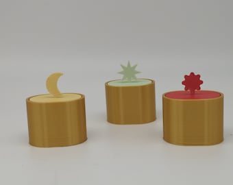 3D printed gift box, jewelry box