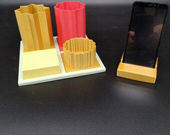 3D printed flexible office organizer