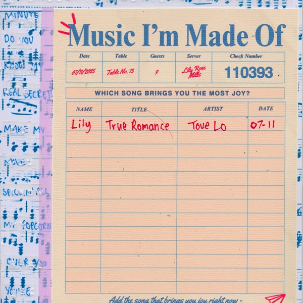 Soundtrack Jourcal Example Sisterhood of the Traveling Journal - Etsy