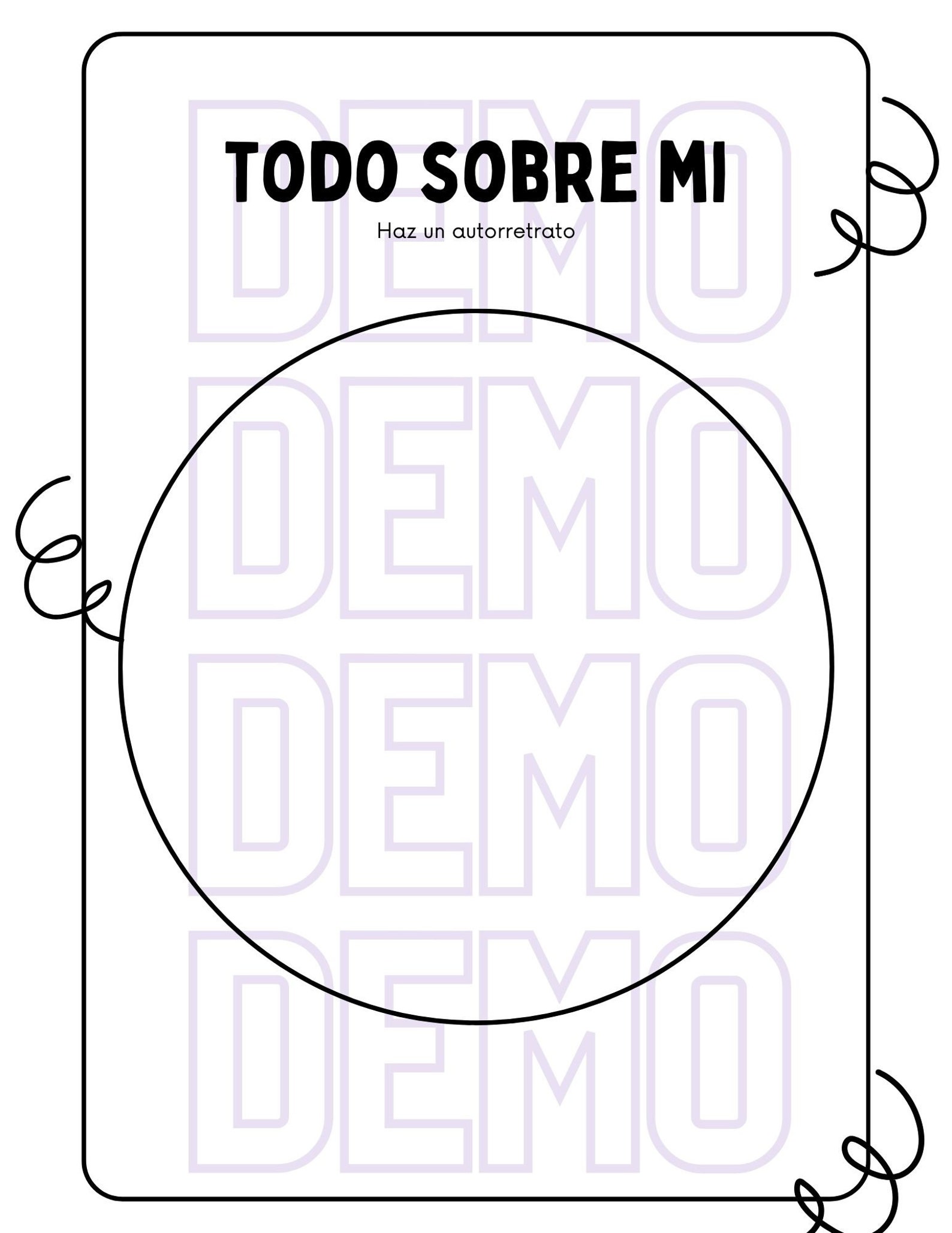 Spanish Reflection Sheet PDF| Printable | Ficha De Reflexión En Español ...