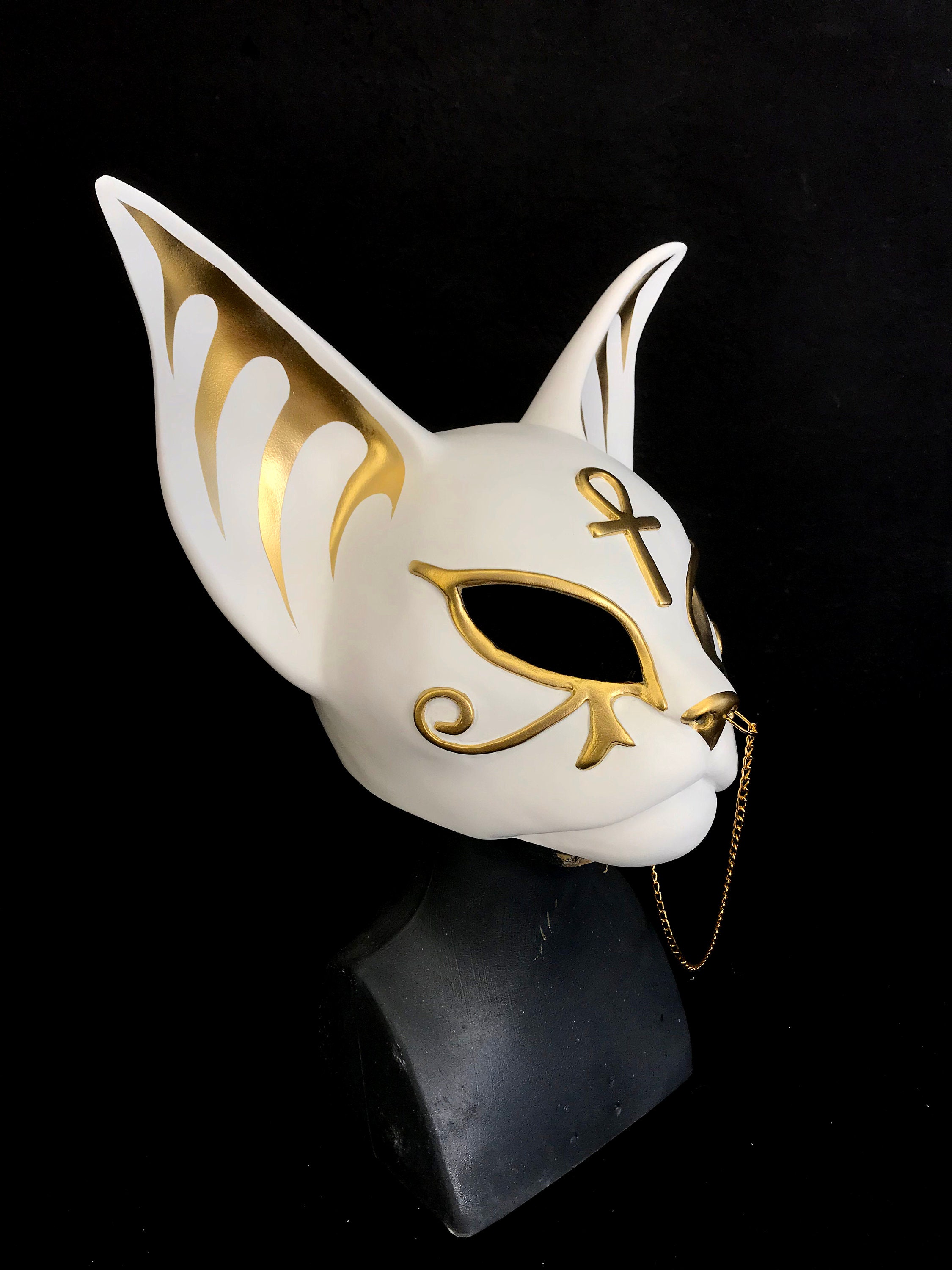 Egypt White Cat Mask