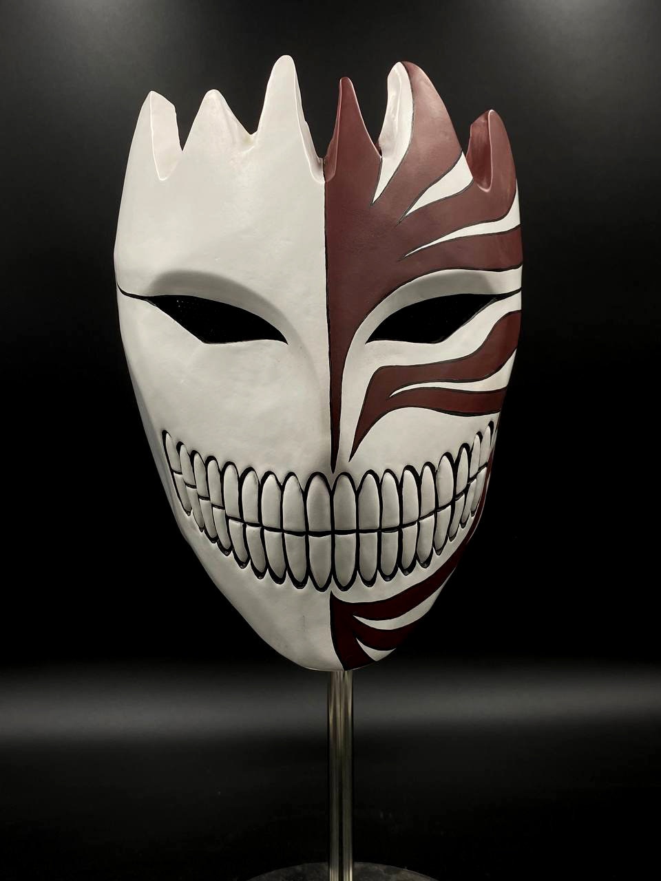 Kurosaki Ichigo Tensa Bankai Cosplay Hollow Helmet Halloween Prop Full Face  Mask