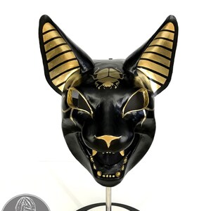 Egyptian Cat Bastet mask imagem 5