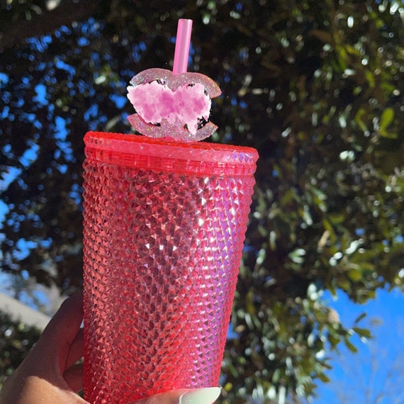 Bling Straw Toppers Luxury Straw Charm Tumbler Accessories 