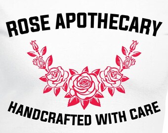 Rose Apothecary Cut Files | Cricut | Silhouette Cameo | Svg Cut Files | Digital Files | PDF | Eps | DXF | PnG | Schitt's Creek