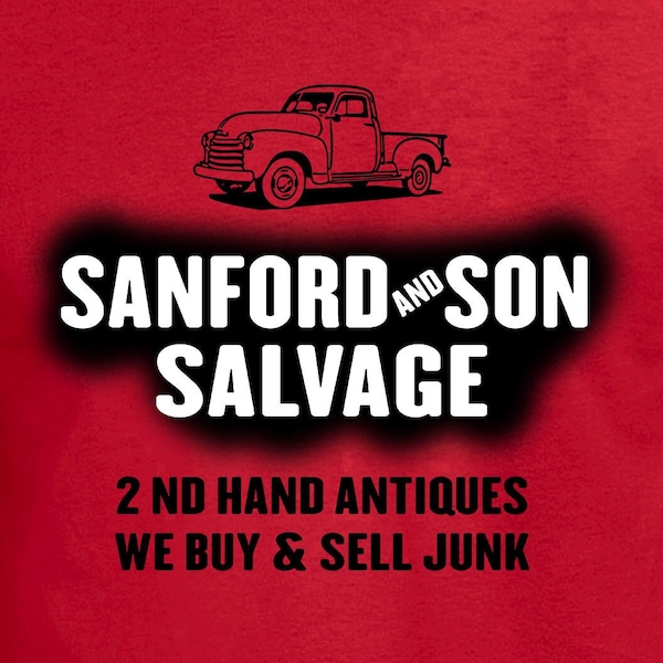 Sanford And Son Cut Files | Cricut | Silhouette Cameo | Svg Cut Files | Digital Files | PDF | Eps | DXF | PNG | Sanford And Son