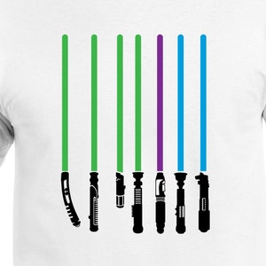 Les sabres laser Jedi coupent des fichiers | Cricut | Silhouette Caméo | Svg Cut Fichiers | fichiers numériques | | PDF Eps | | DXF | PnG La Guerre des étoiles