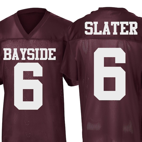 Bayside Football Jersey Cut Files | Cricut | Silhouette Cameo | Svg Cut Files | Digital Files | PDF | Eps | DXF | PnG | Saved By The Bell