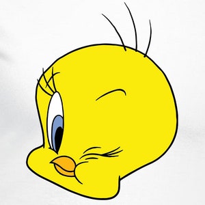 Archivos de corte de Tweety / Cricut / Silhouette Cameo / Archivos de corte Svg / Archivos digitales / PDF / Eps / DXF / PNG / Pájaro