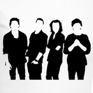 One Direction Digital Schnitt Dateien | Cricut | Silhouette Cameo | SVG-Schnittdateien | Digitale Dateien | PDF | Eps | DXF | PNG | Jungenbande