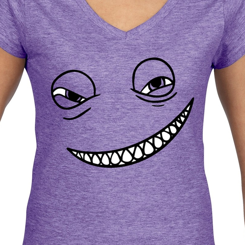 Monster Inc Faces 5 Piece Set Cut Files | Cricut | Silhouette Cameo | Svg Cut Files | Digital Files | PDF | Eps | DXF | PNG | Mouse image 3
