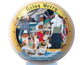 Paper Theater Ball | One Piece | Going Merry PTB-30 ( ペーパーシアター ボール : ワンピース / ゴーイング・メリー号  PTB-30 ) Anime Paper Craft Kit by Ensky Japan